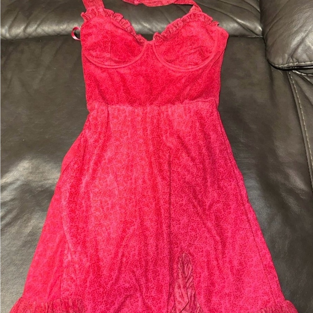 Windsor Red Mini Dress